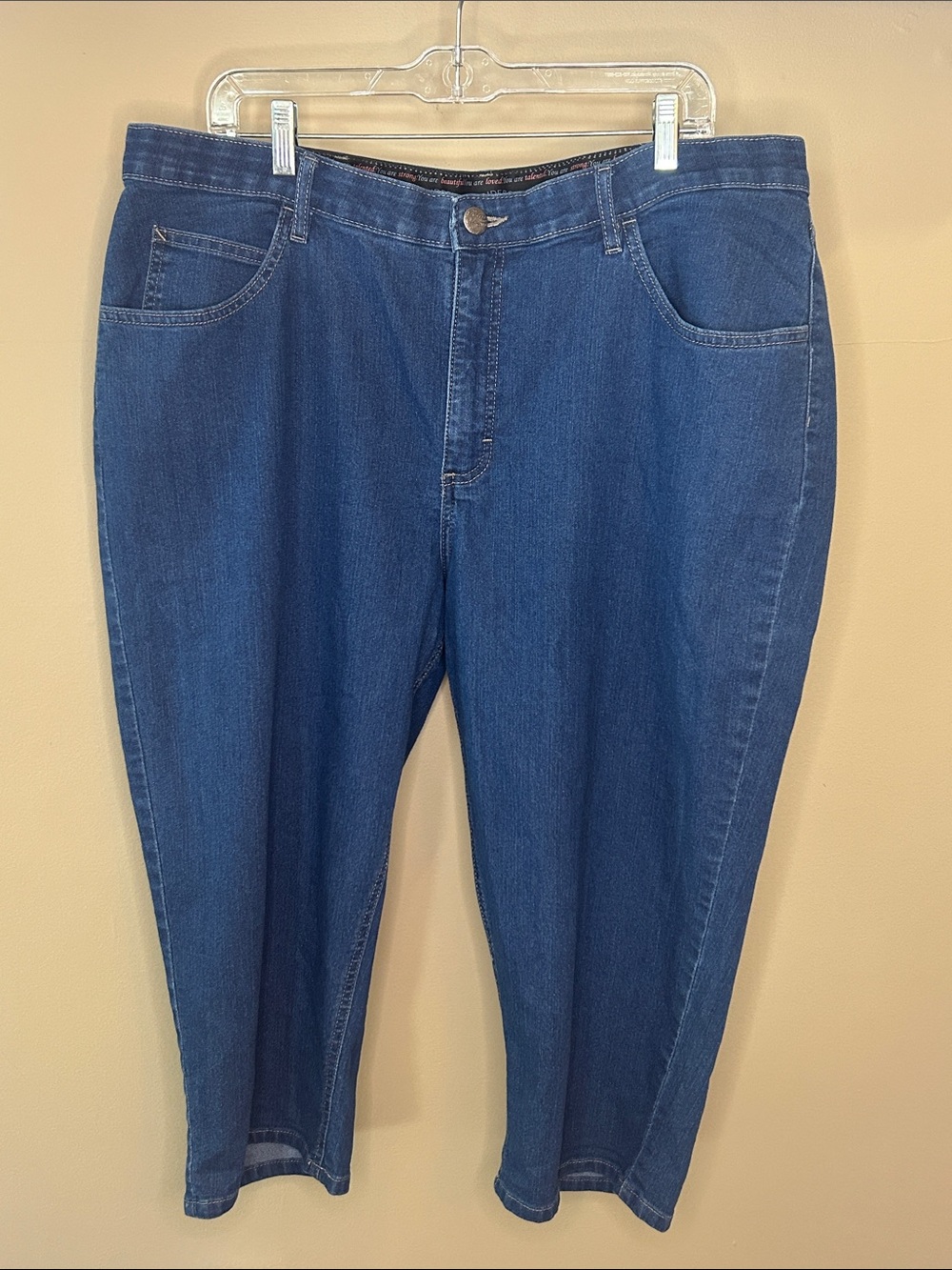 Riders by Lee Light Blue Denim Jeans with Black Branded Waistband
